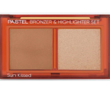 PASTEL BRONZER&HI/L SET SUN KISSED 01